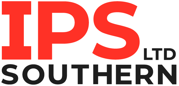 IPS logo in red